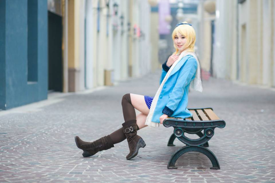 Cosplay福利/lovelive!绚濑绘里丝袜美腿街头时尚cosplay美图