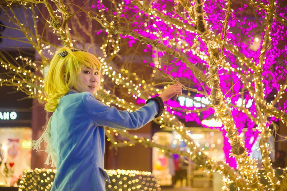 Cosplay福利/lovelive!绚濑绘里丝袜美腿街头时尚cosplay美图