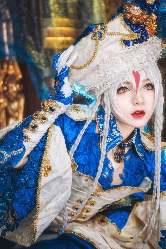 Cosplay福利/《圣魔之血》亚丝塔洛雪‧爱斯兰cosplay美女图片