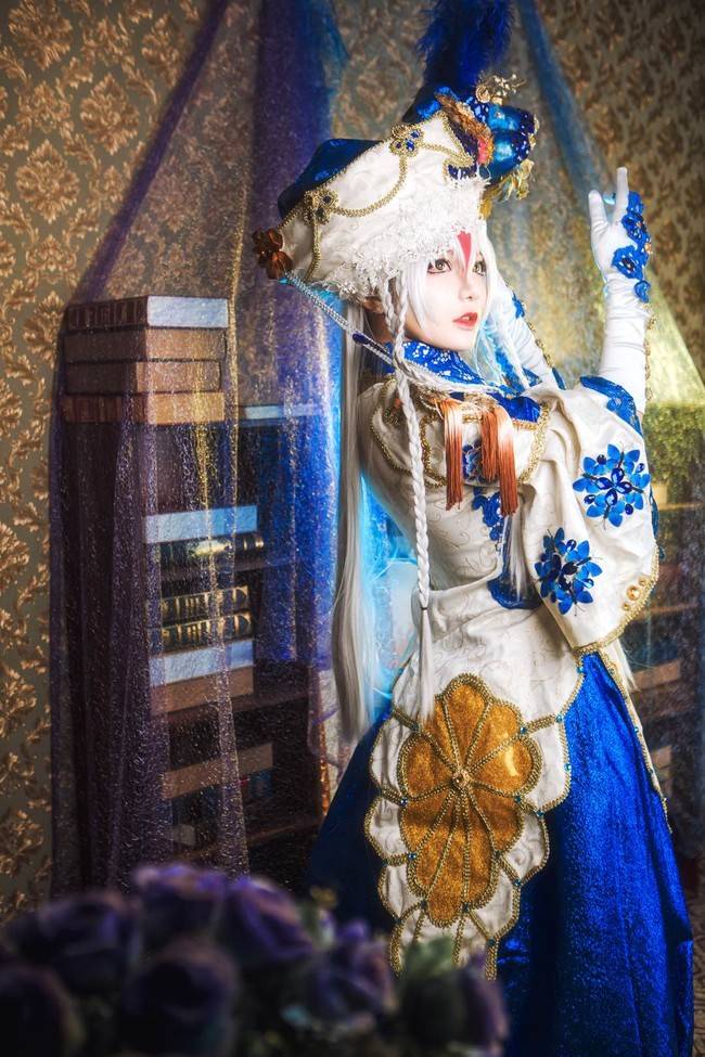 Cosplay福利/《圣魔之血》亚丝塔洛雪‧爱斯兰cosplay美女图片