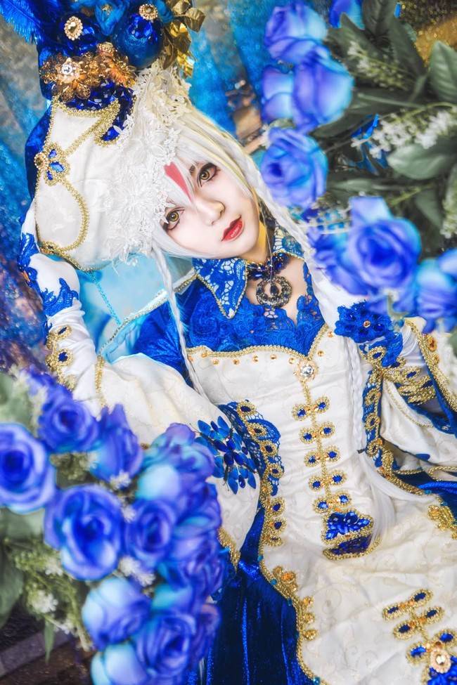 Cosplay福利/《圣魔之血》亚丝塔洛雪‧爱斯兰cosplay美女图片