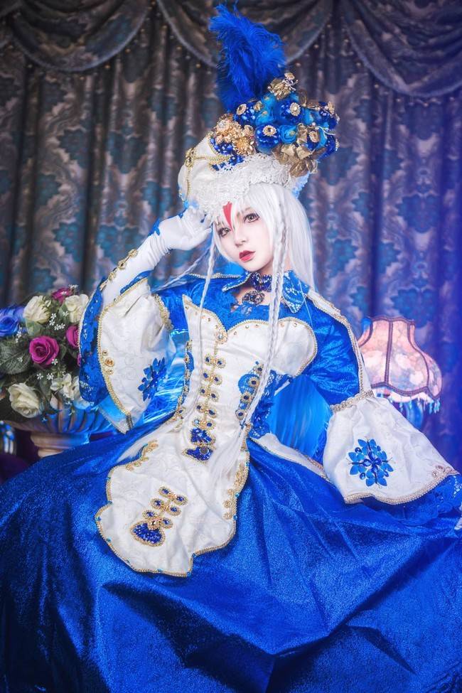 Cosplay福利/《圣魔之血》亚丝塔洛雪‧爱斯兰cosplay美女图片