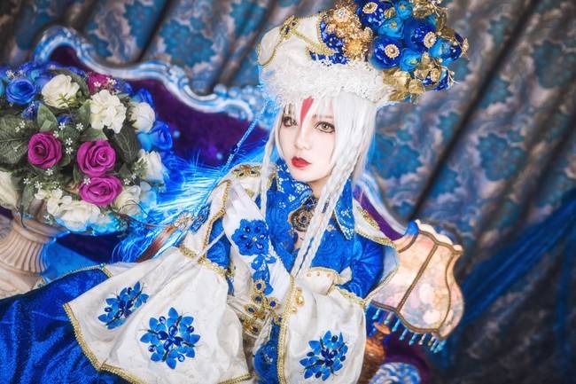 Cosplay福利/《圣魔之血》亚丝塔洛雪‧爱斯兰cosplay美女图片