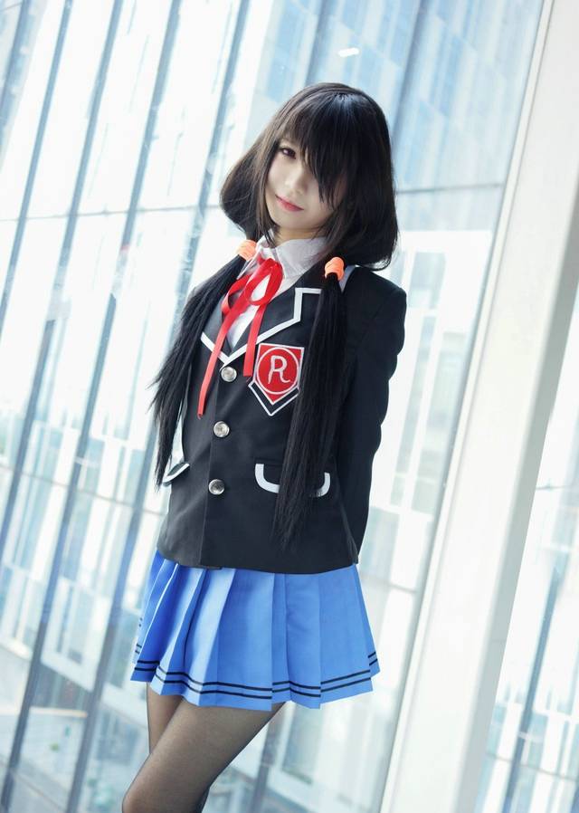 Cosplay福利/性感MM时崎狂三制服黑丝腿控福利cosplay美图
