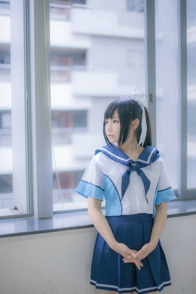 Cosplay福利/制服校园少女短裙cosplay唯美图片