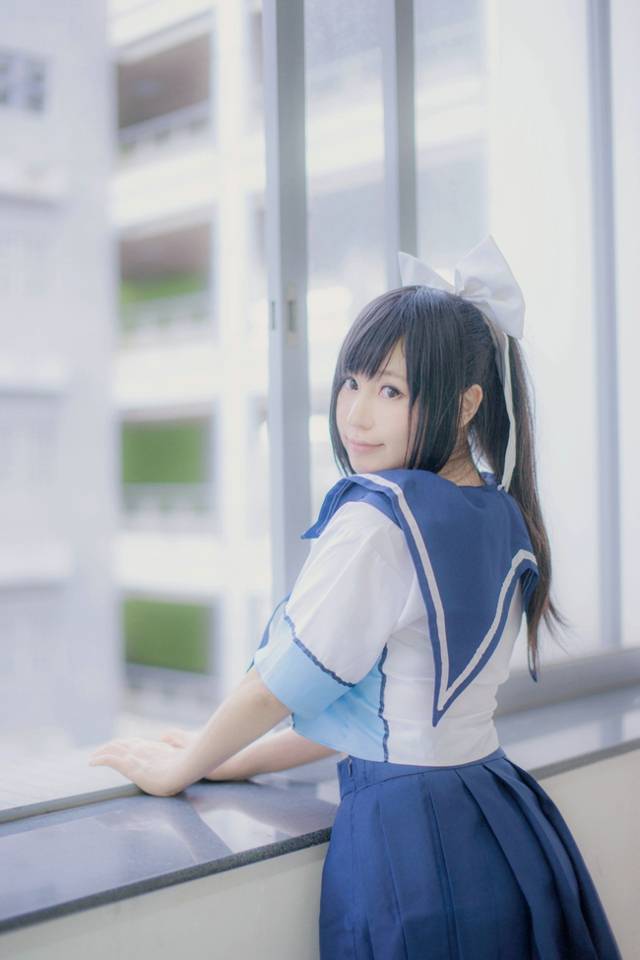 Cosplay福利/制服校园少女短裙cosplay唯美图片