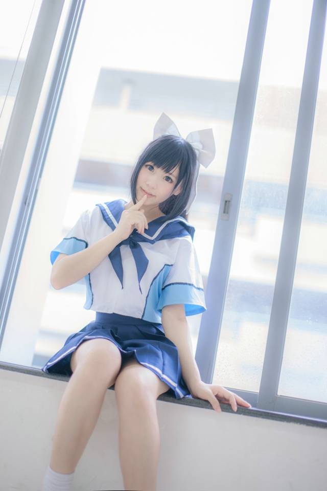 Cosplay福利/制服校园少女短裙cosplay唯美图片