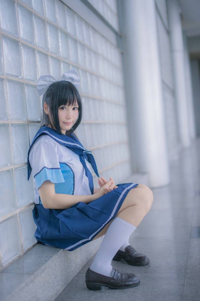 Cosplay福利/制服校园少女短裙cosplay唯美图片