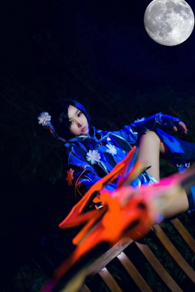 Cosplay福利/剑网3破军炮萝cosplay古风图片