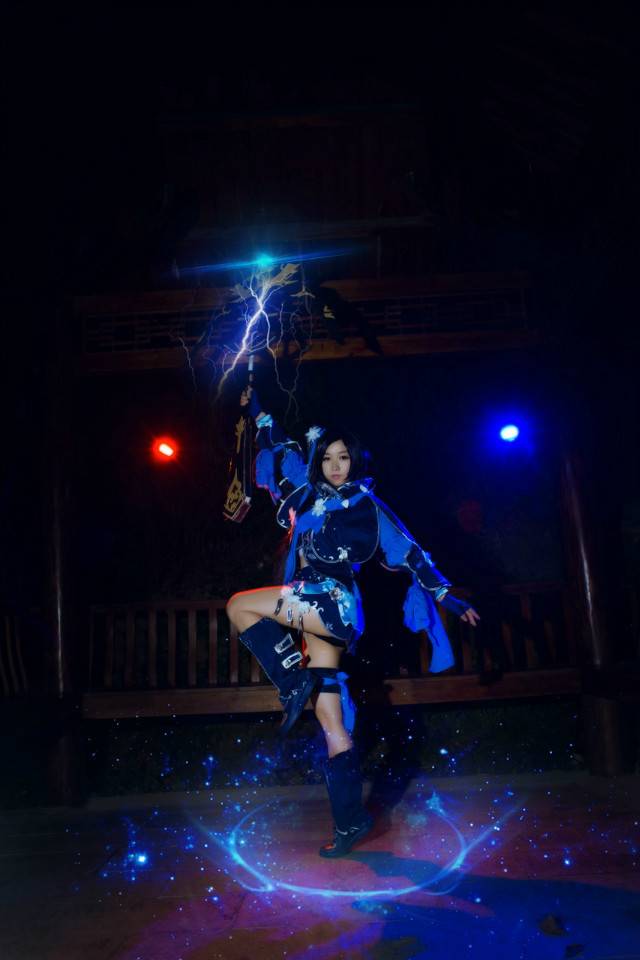 Cosplay福利/剑网3破军炮萝cosplay古风图片