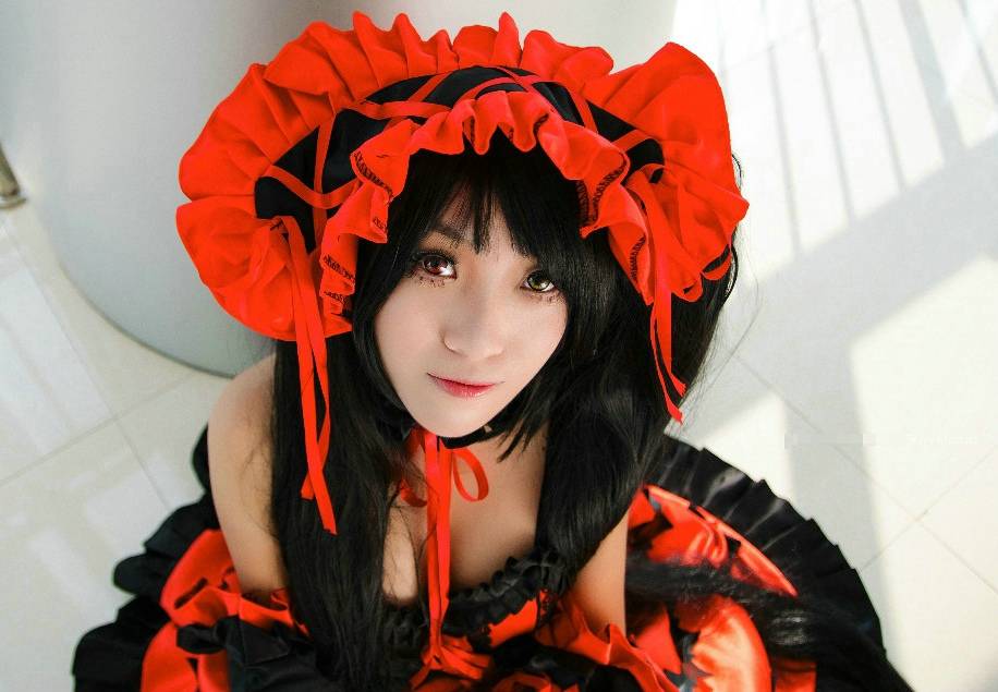 Cosplay福利/俏皮美女时崎狂三cosplay正片美图