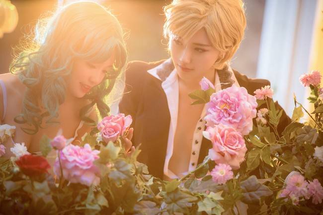 Cosplay福利/满屏幕的狗粮！美少女战士遥满cosplay唯美图片