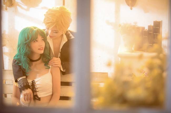 Cosplay福利/满屏幕的狗粮！美少女战士遥满cosplay唯美图片