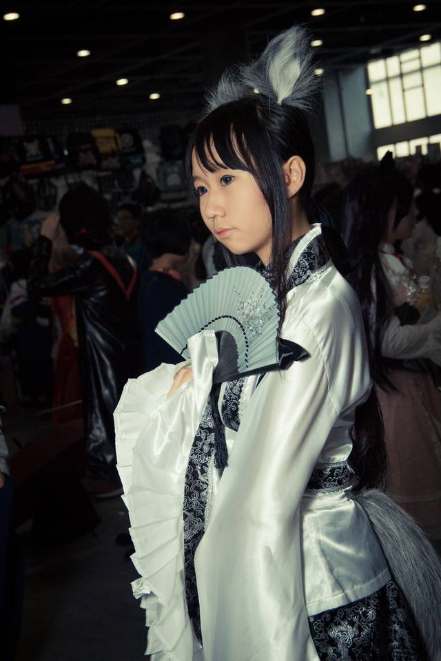 Cosplay福利/白皙可人萝莉漫展古风cos场照图集