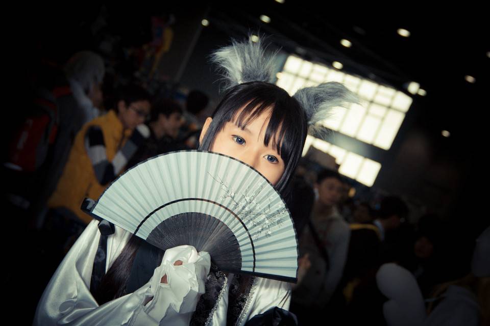 Cosplay福利/白皙可人萝莉漫展古风cos场照图集