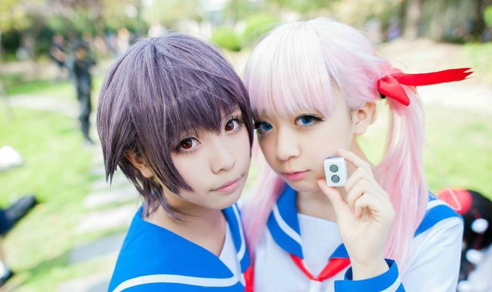 Cosplay福利/麻将少女萝莉水手服白丝袜唯美cos图片