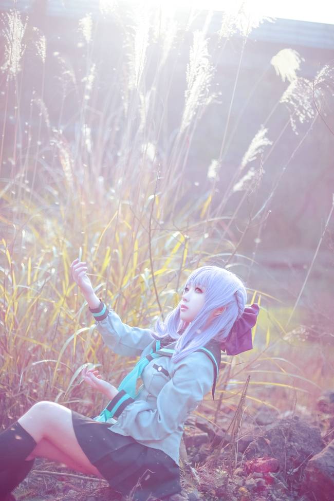 Cosplay福利/制服短裙萝莉终结的炽天使女主柊筱娅cosplay图片