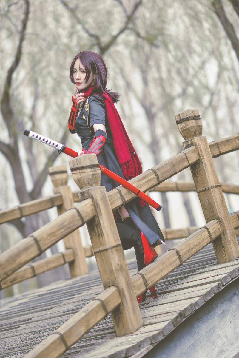 Cosplay福利/动漫刀剑乱舞加州清光cos美女图片