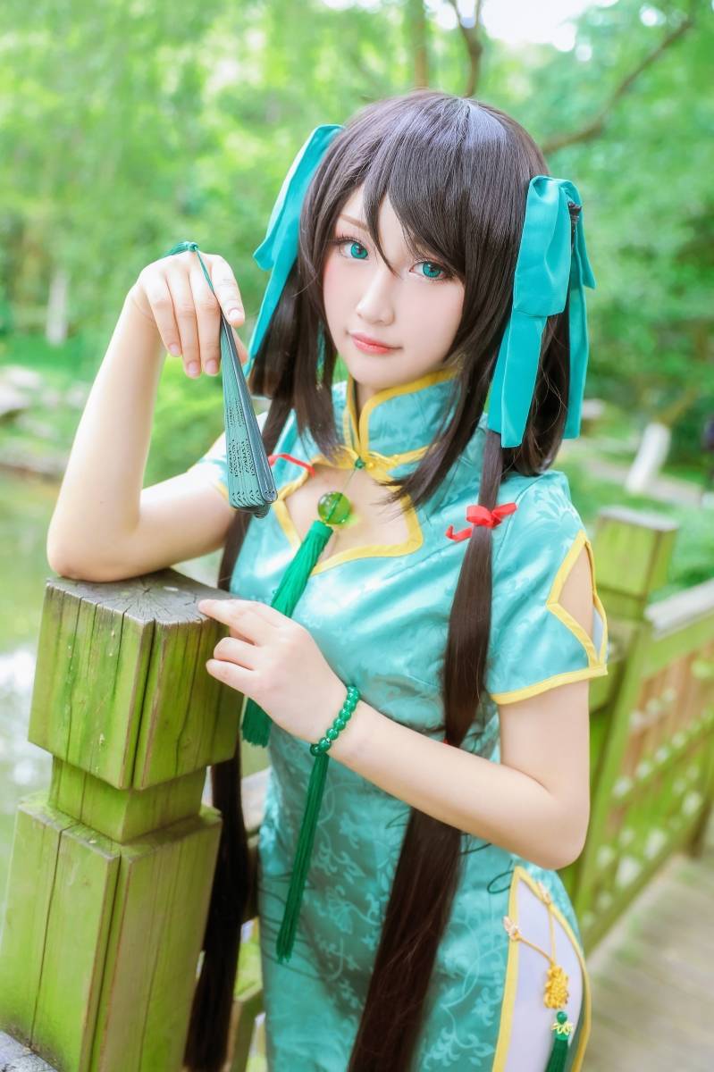 Cosplay福利/王者荣耀cosplay孙尚香同人旗袍美图