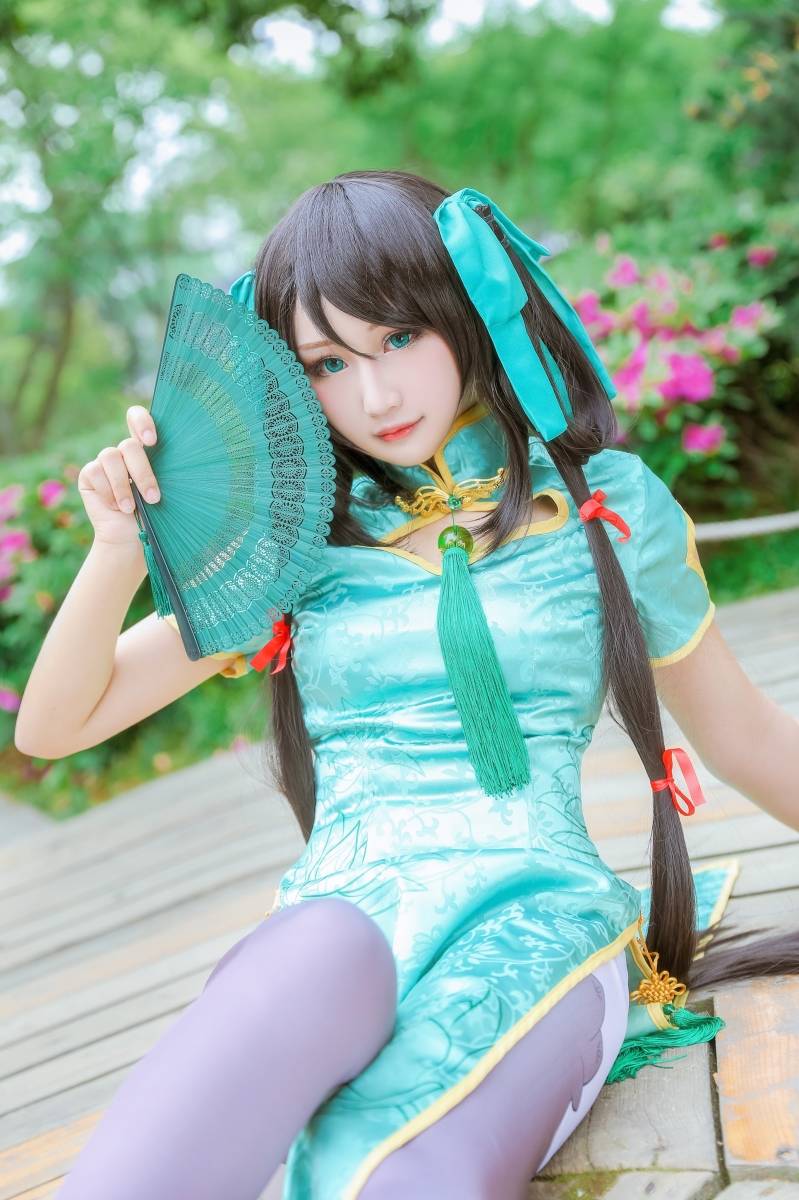 Cosplay福利/王者荣耀cosplay孙尚香同人旗袍美图