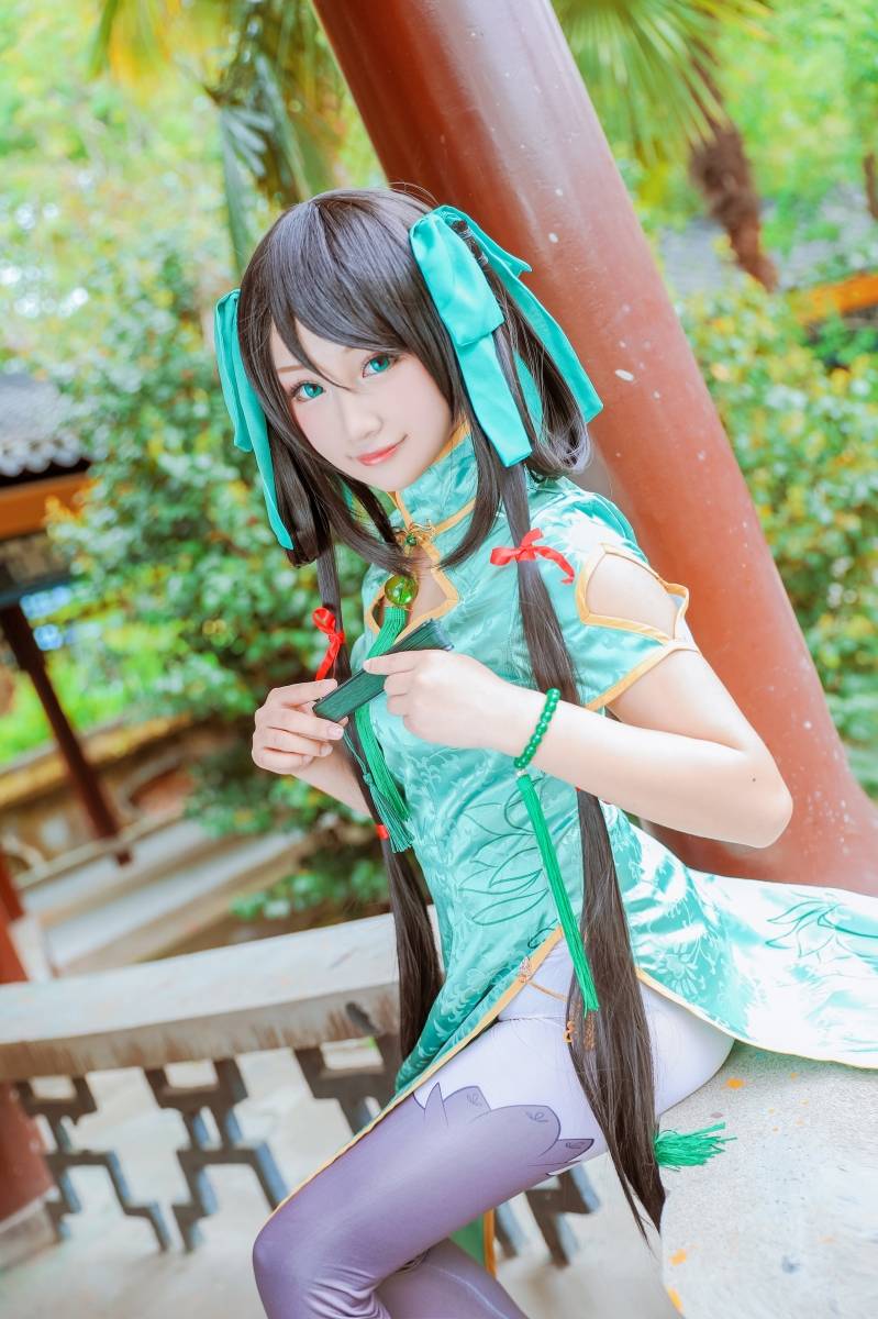 Cosplay福利/王者荣耀cosplay孙尚香同人旗袍美图