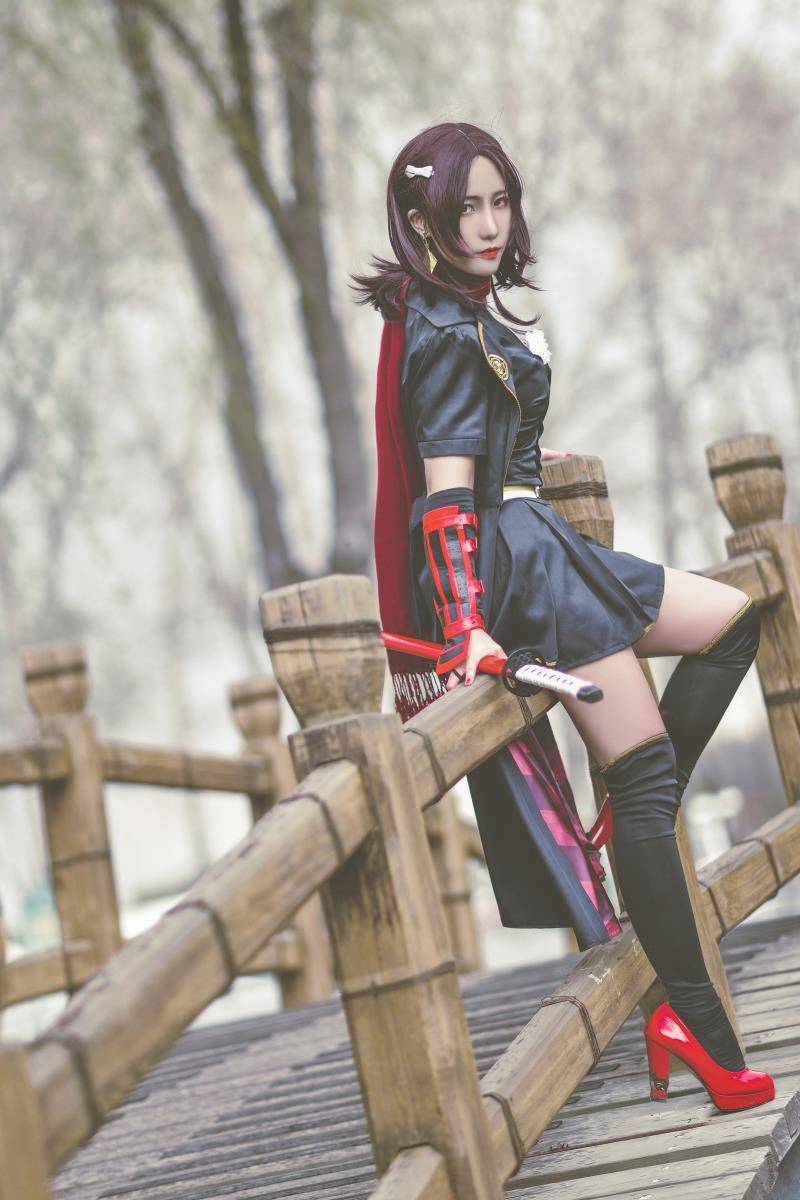 Cosplay福利/动漫刀剑乱舞加州清光cos美女图片