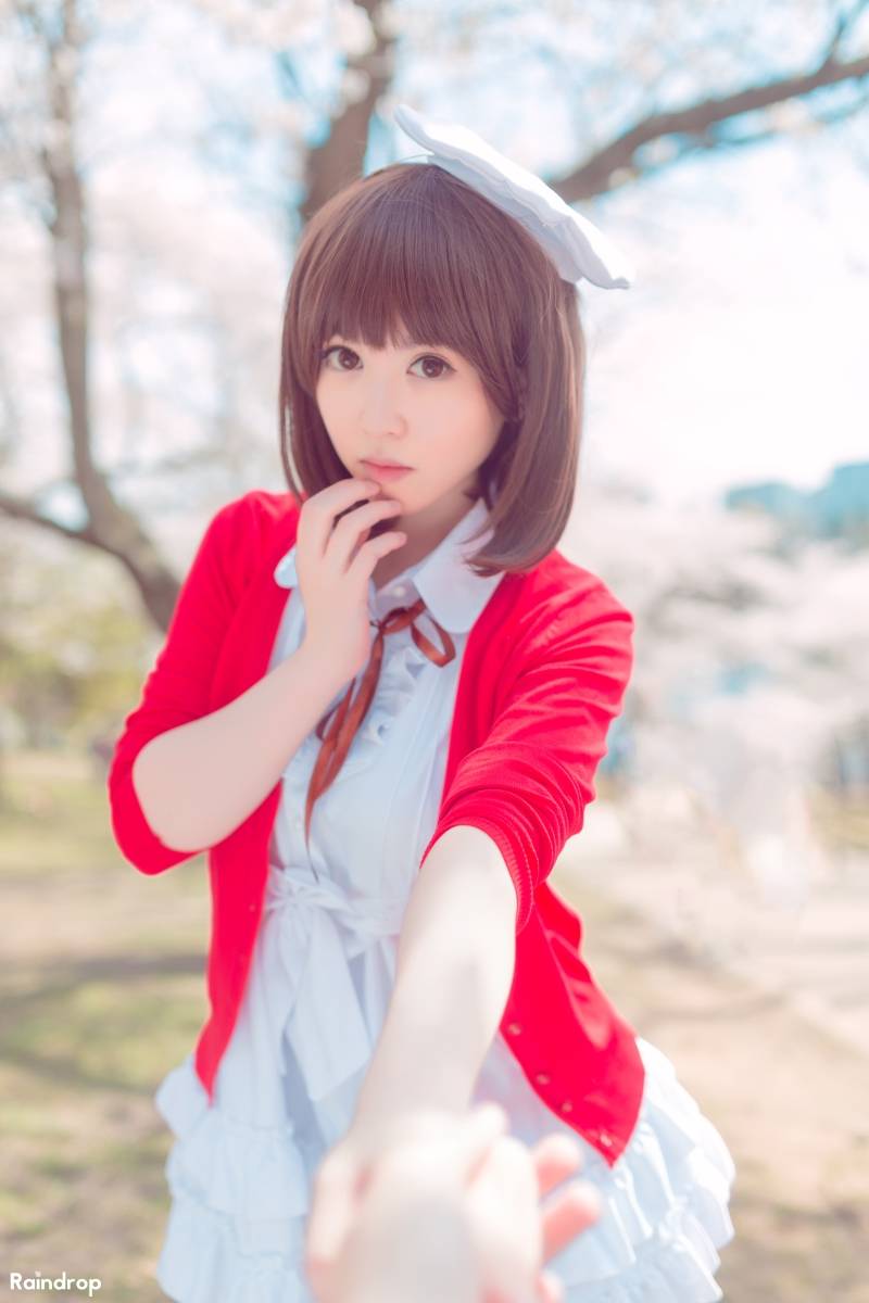 Cosplay福利/路人女主的养成方法加藤惠樱花系列唯美cosplay图片