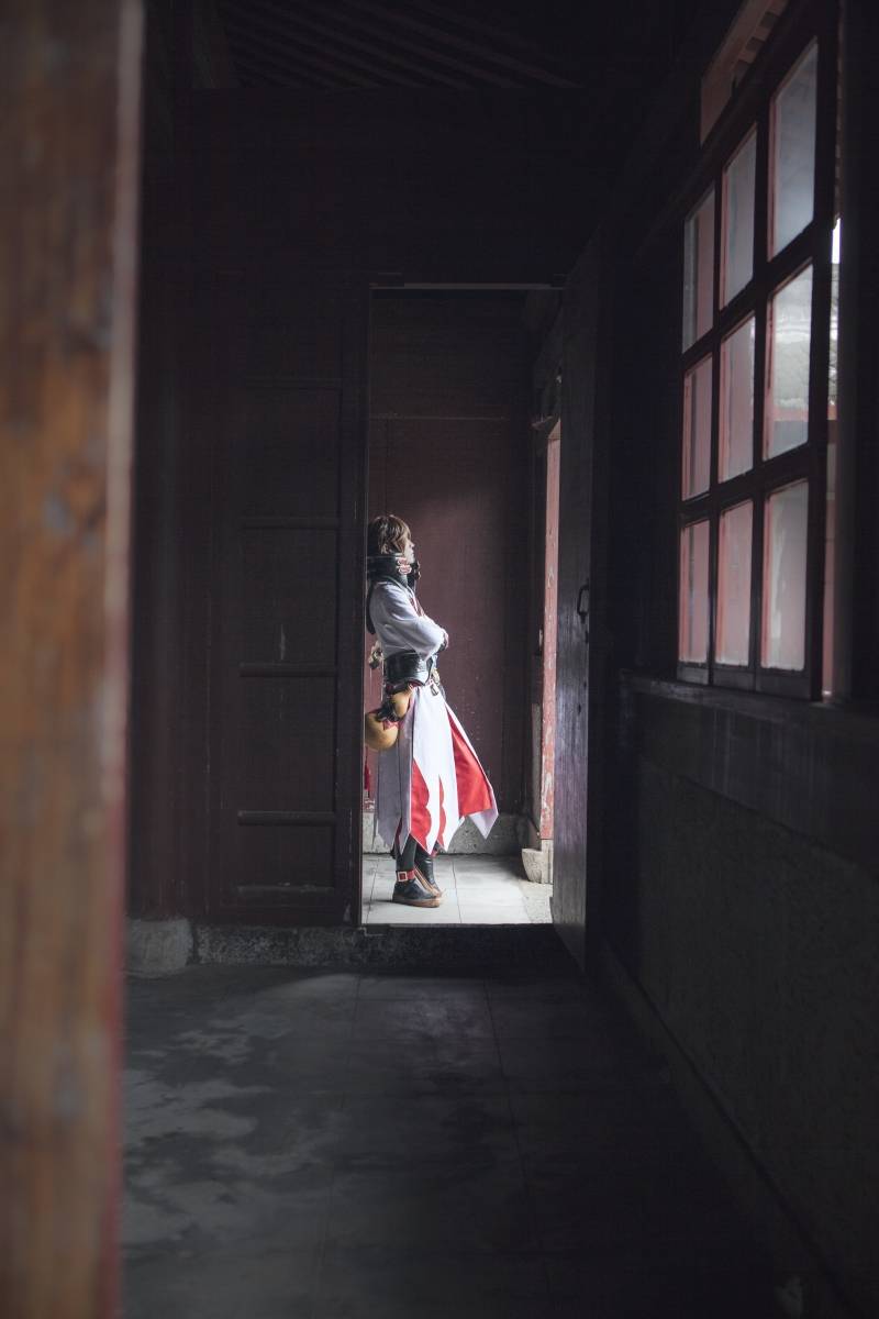 Cosplay福利/卡子酱日常王者荣耀cosplay李白图片