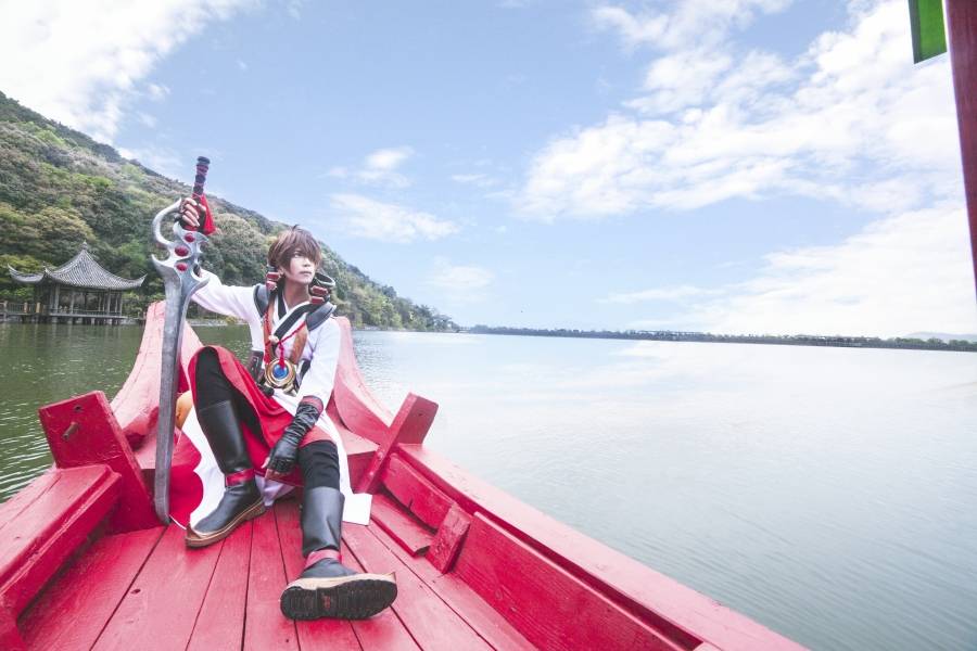 Cosplay福利/卡子酱日常王者荣耀cosplay李白图片