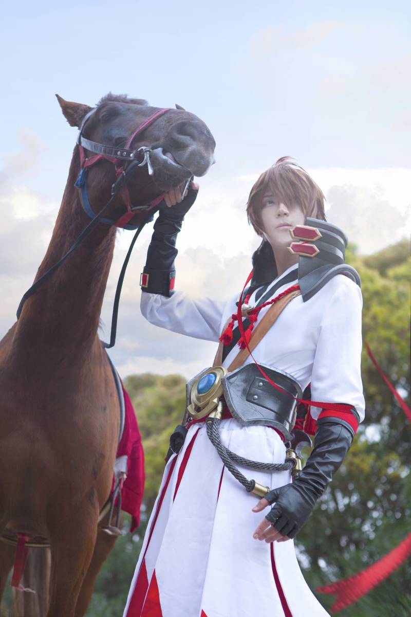 Cosplay福利/卡子酱日常王者荣耀cosplay李白图片