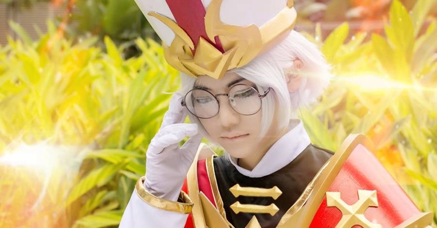 Cosplay福利/王者荣耀cos天堂福音张良漫展图片