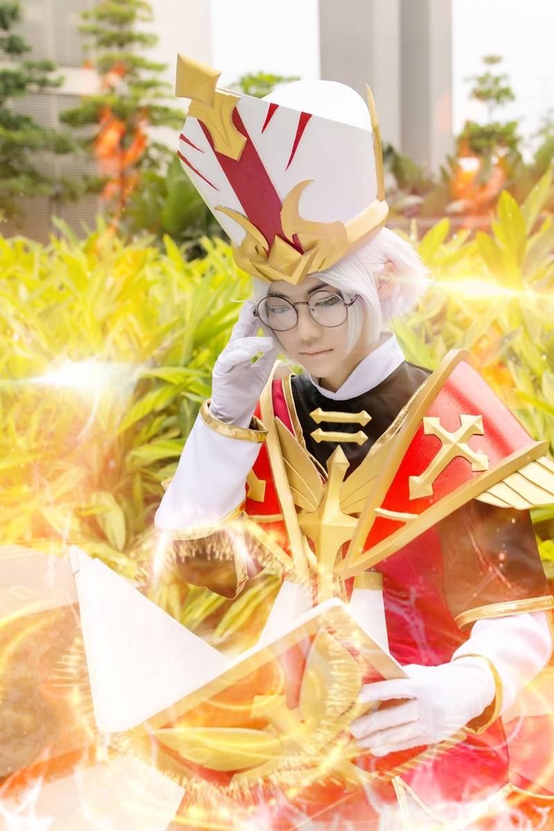 Cosplay福利/王者荣耀cos天堂福音张良漫展图片