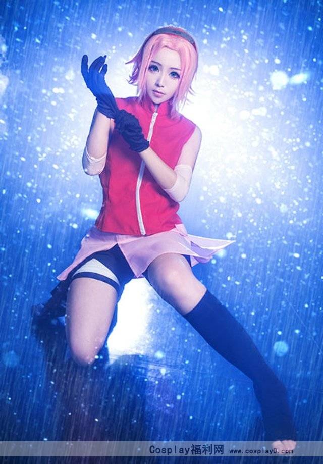 Cosplay福利/萌萌哒美少女火影忍者cosplay春野樱美图