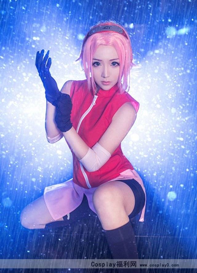 Cosplay福利/萌萌哒美少女火影忍者cosplay春野樱美图