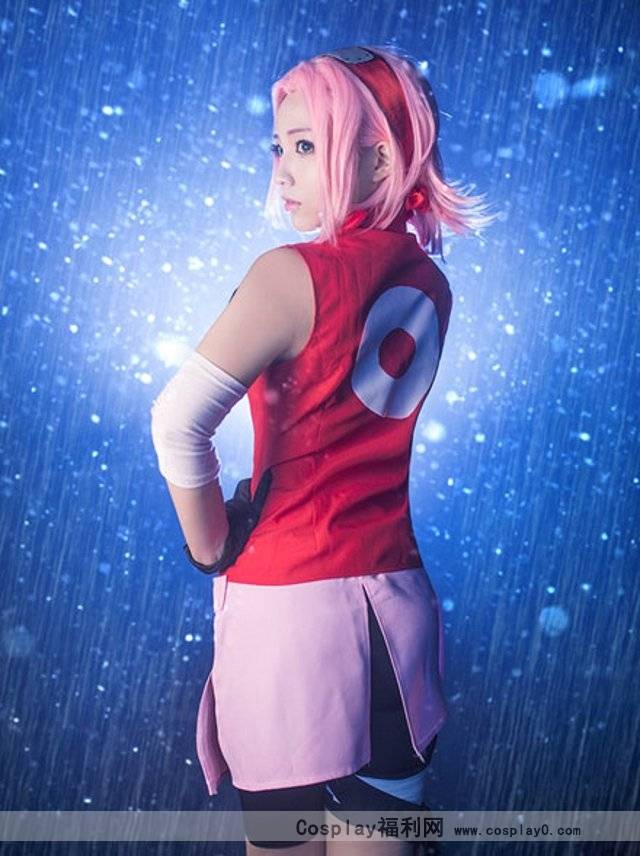 Cosplay福利/萌萌哒美少女火影忍者cosplay春野樱美图