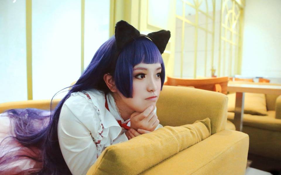 Cosplay福利/吃货萌妹子五更琉璃cos靓丽写真