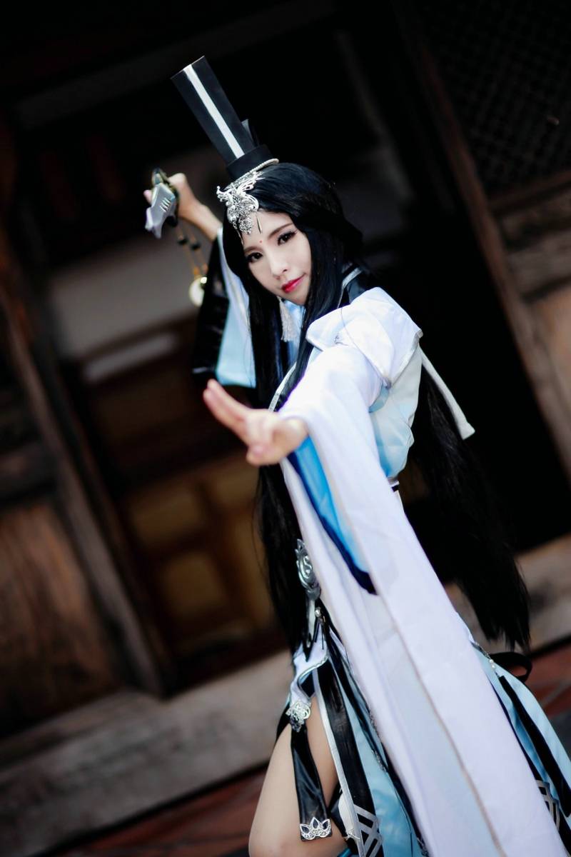 Cosplay福利/剑网3御姐纯阳成女同人古风唯美Cos图片