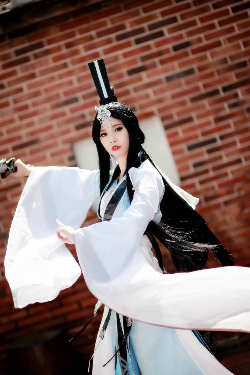 Cosplay福利/剑网3御姐纯阳成女同人古风唯美Cos图片