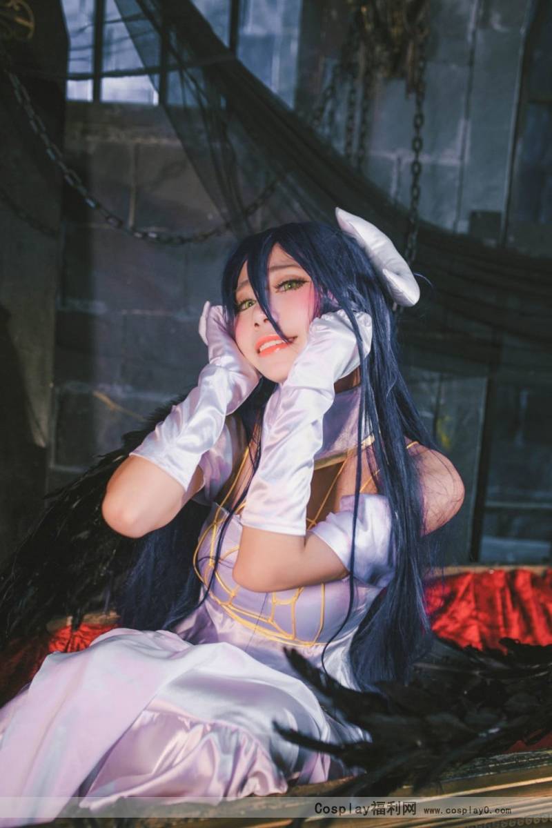 Cosplay福利/宅男女神雅儿贝德性感巨乳邪恶无圣光cos美图