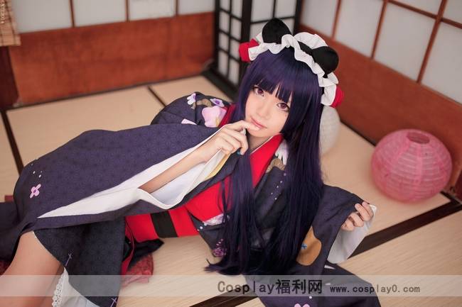 Cosplay福利/《俺の妹》五更琉璃家居和服日常Cos美女图片