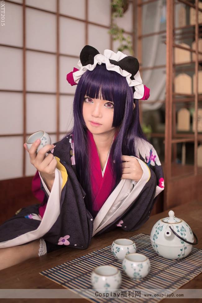 Cosplay福利/《俺の妹》五更琉璃家居和服日常Cos美女图片