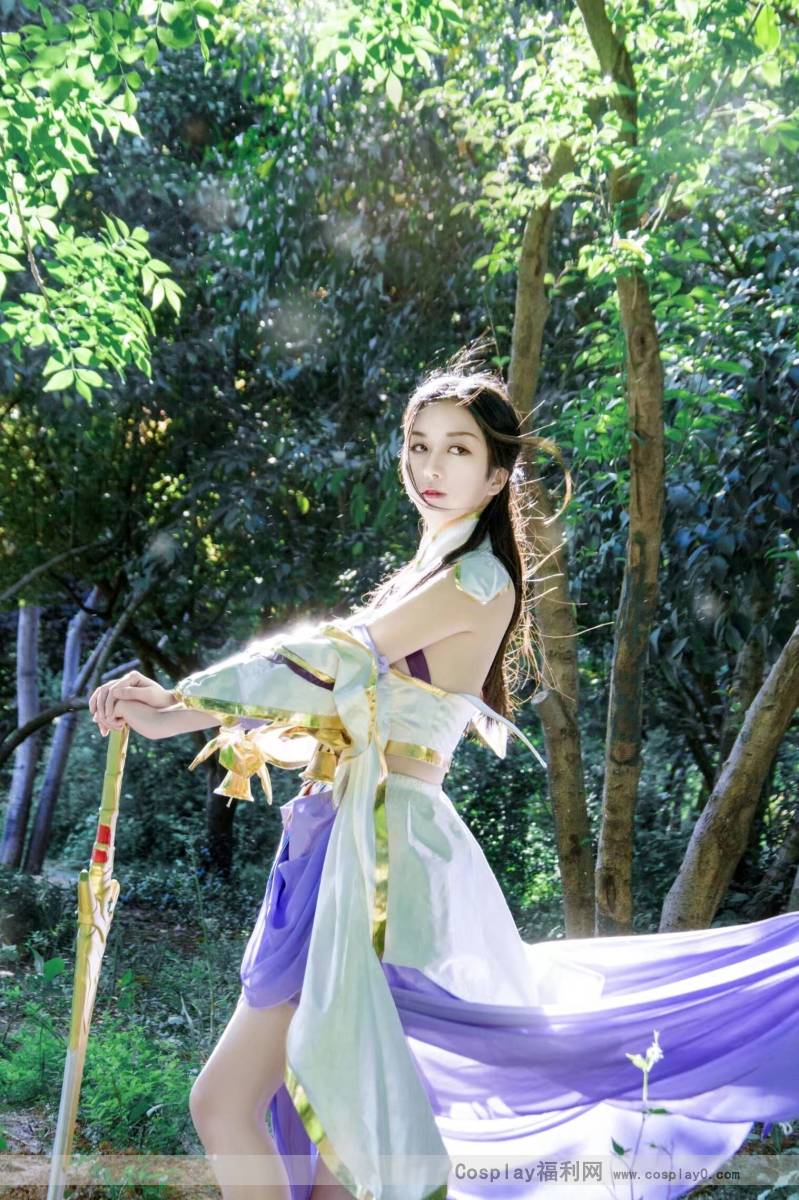 Cosplay福利/王者荣耀露娜紫霞仙子皮肤cosplay美女图片