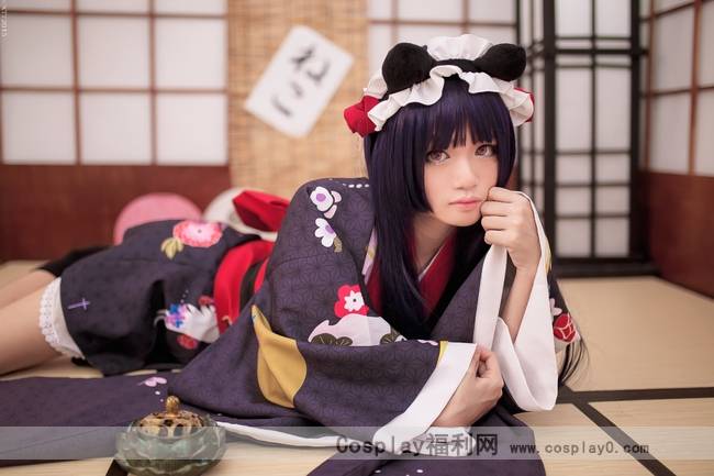 Cosplay福利/《俺の妹》五更琉璃家居和服日常Cos美女图片