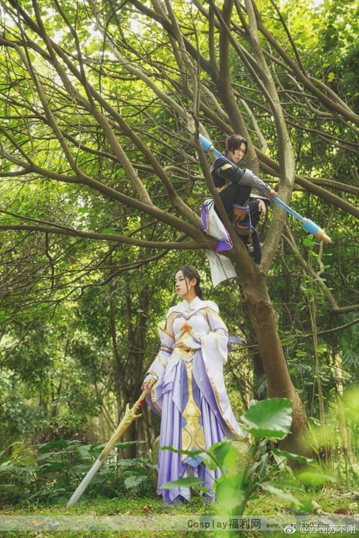 Cosplay福利/王者荣耀cosplay紫霞仙子至尊宝唯美图片
