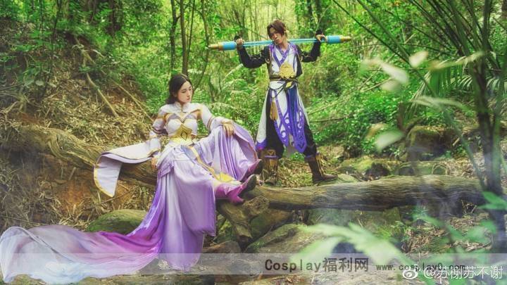 Cosplay福利/王者荣耀cosplay紫霞仙子至尊宝唯美图片