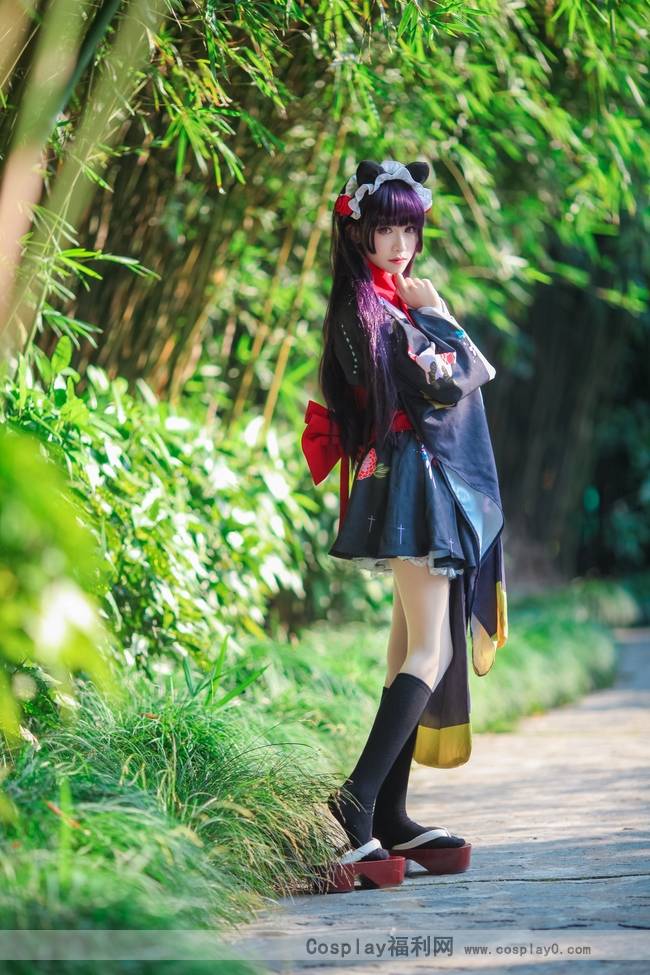 Cosplay福利/腿控福利《俺の妹》五更琉璃和服Cosplay美女图片