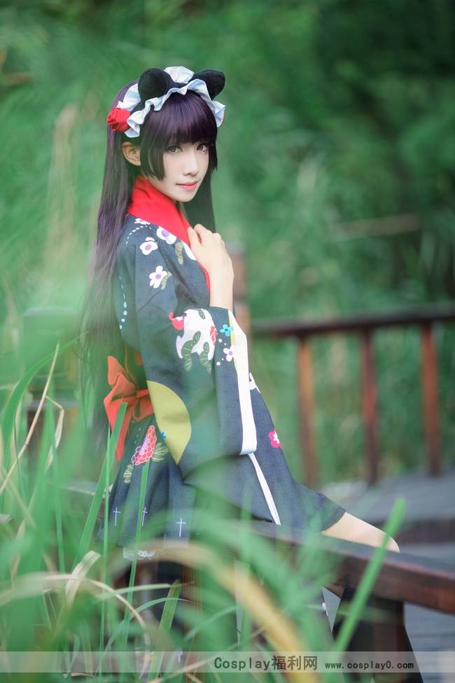 Cosplay福利/腿控福利《俺の妹》五更琉璃和服Cosplay美女图片