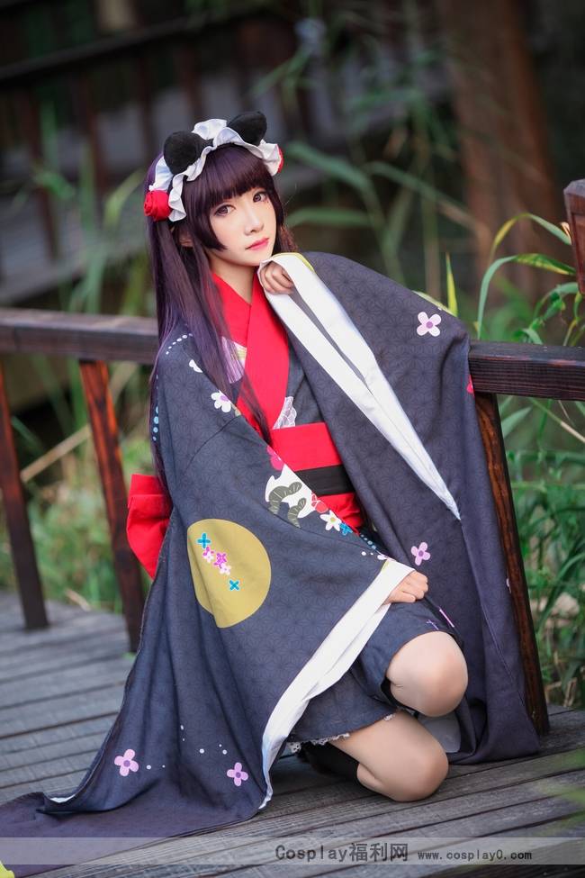 Cosplay福利/腿控福利《俺の妹》五更琉璃和服Cosplay美女图片