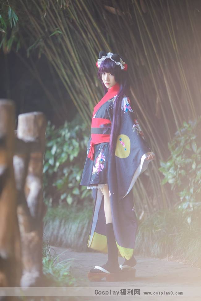 Cosplay福利/腿控福利《俺の妹》五更琉璃和服Cosplay美女图片