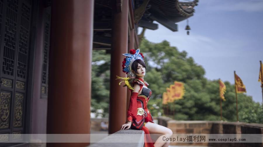 Cosplay福利/美腿御姐古风王者荣耀cosplay虞姬霸王别姬美图